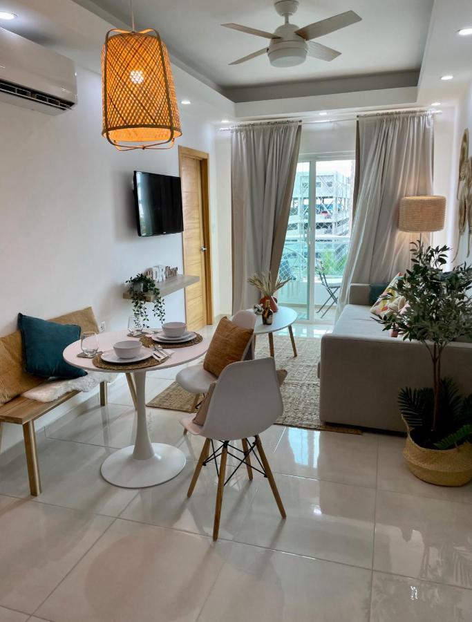 Ambar 5D - Centrico Apart Estilo Boho Chic Lägenhet Santo Domingo Exteriör bild